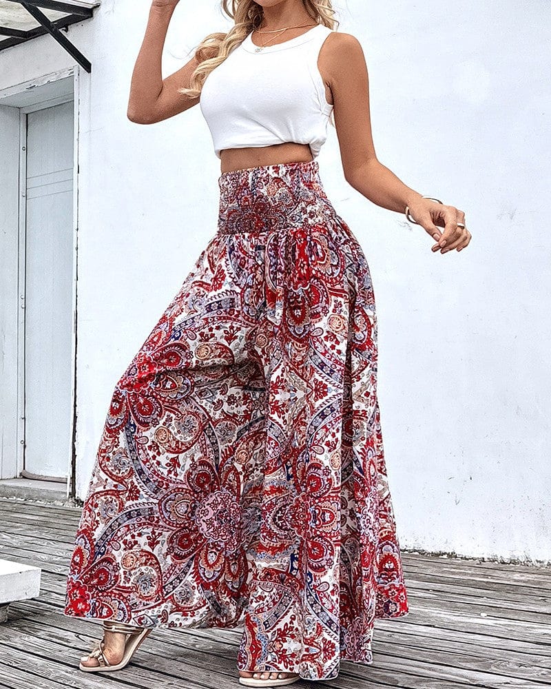 Gabi - Elegante Blumenhose