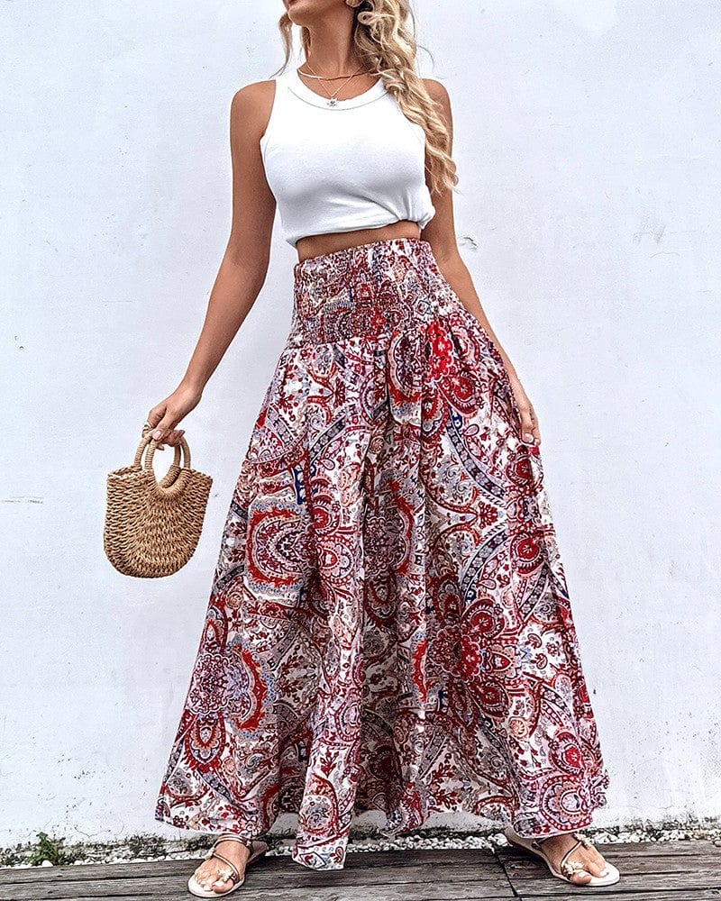 Gabi - Elegante Blumenhose