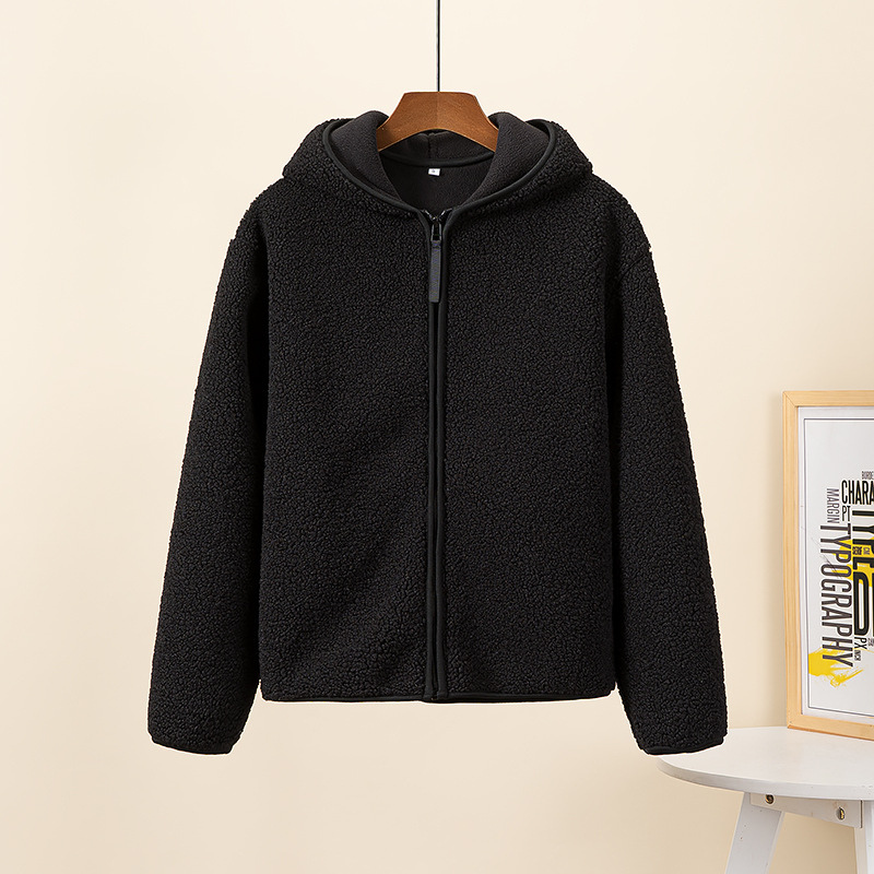 Wendy – Gemütliche Winter-Fleece-Hoodie mit Reißverschluss und Langarm für Damen
