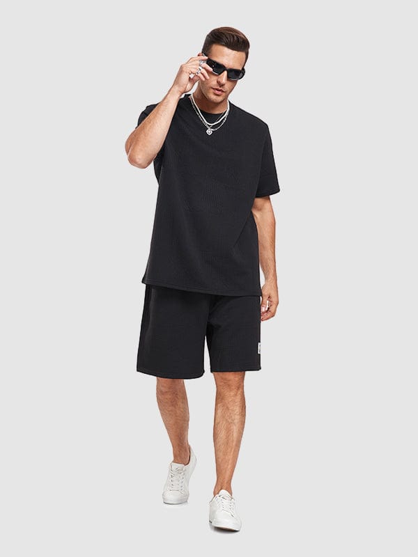 Matthias - Set aus Hemd und Shorts in Übergröße