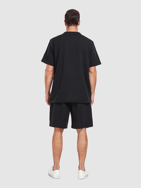Matthias - Set aus Hemd und Shorts in Übergröße