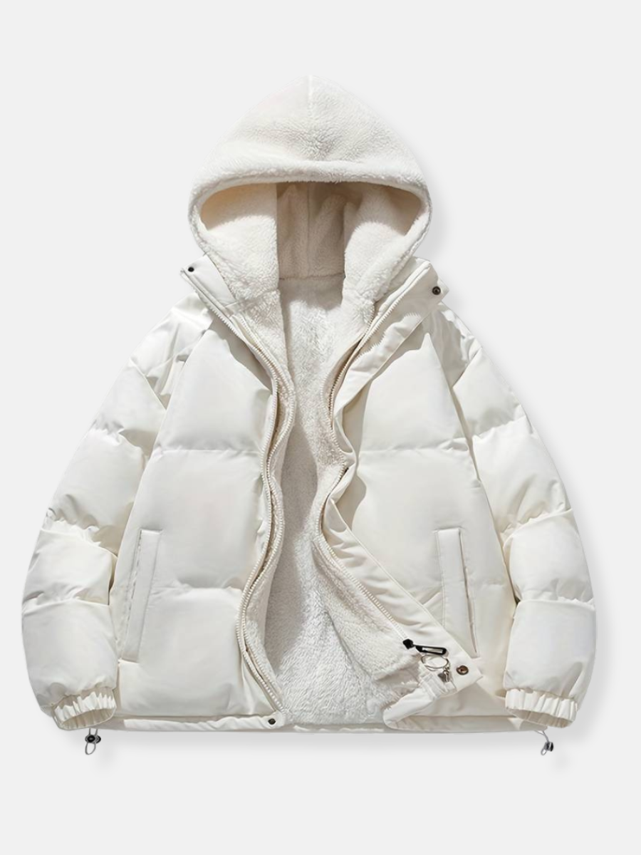 Marleisha | Warme Reißverschluss-Winterjacke