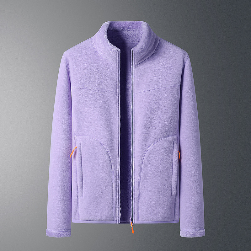 Kelsey - Kuschelige Fleece-Strickjacke mit langen Ärmeln für Herbst und Winter für Unisex
