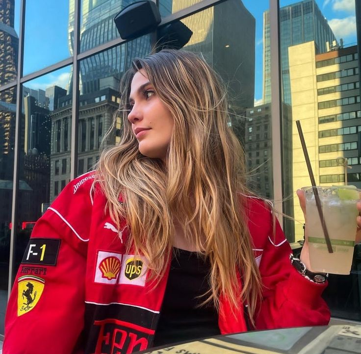 Avas | Vintage Ferrari Racer Jacke mit sportlichem Stil (Unisex)