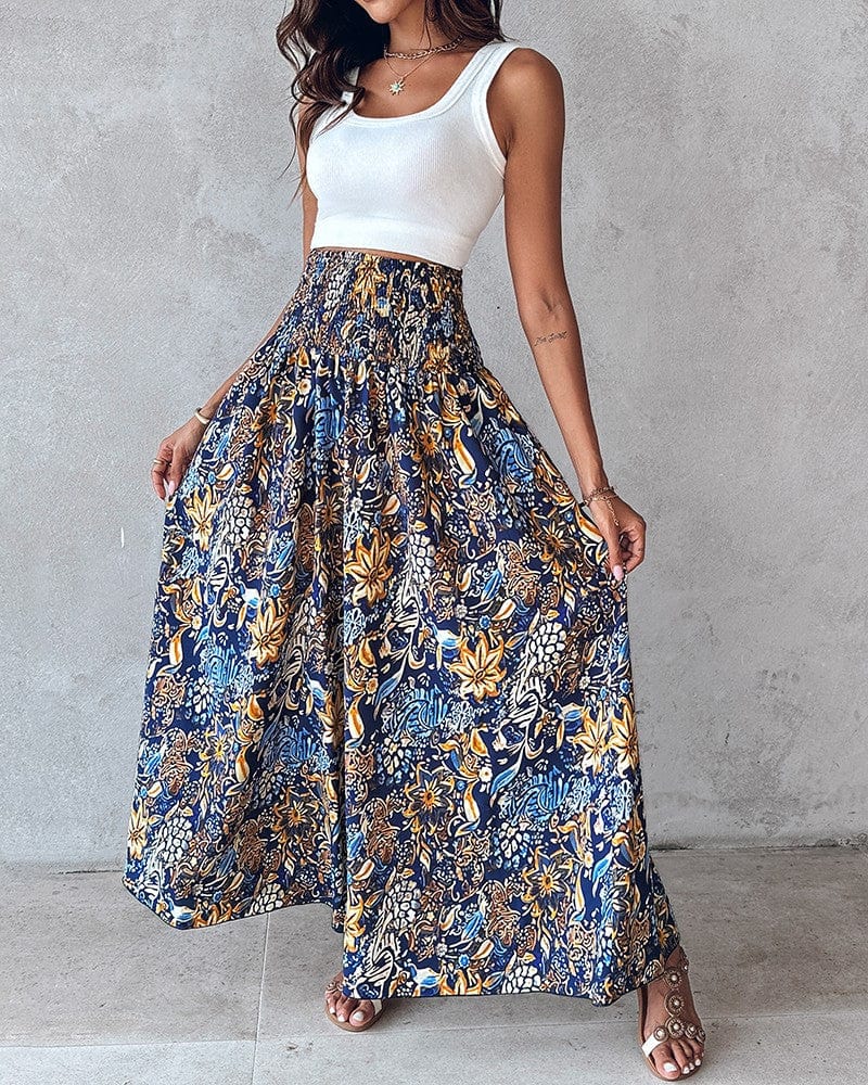 Gabi - Elegante Blumenhose