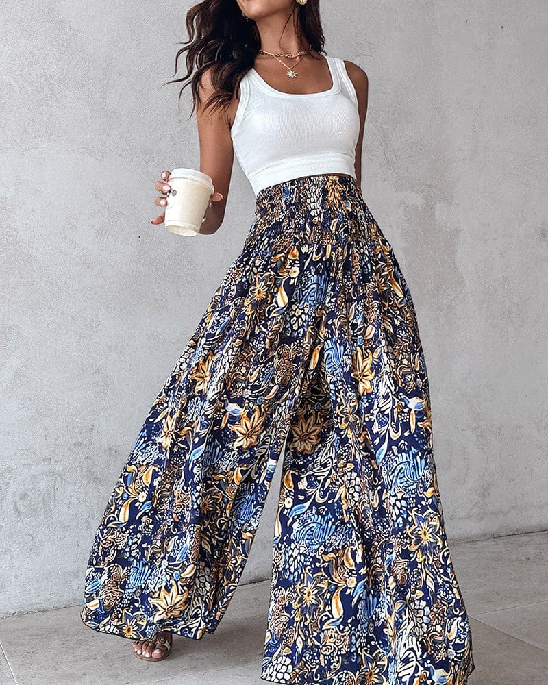 Gabi - Elegante Blumenhose