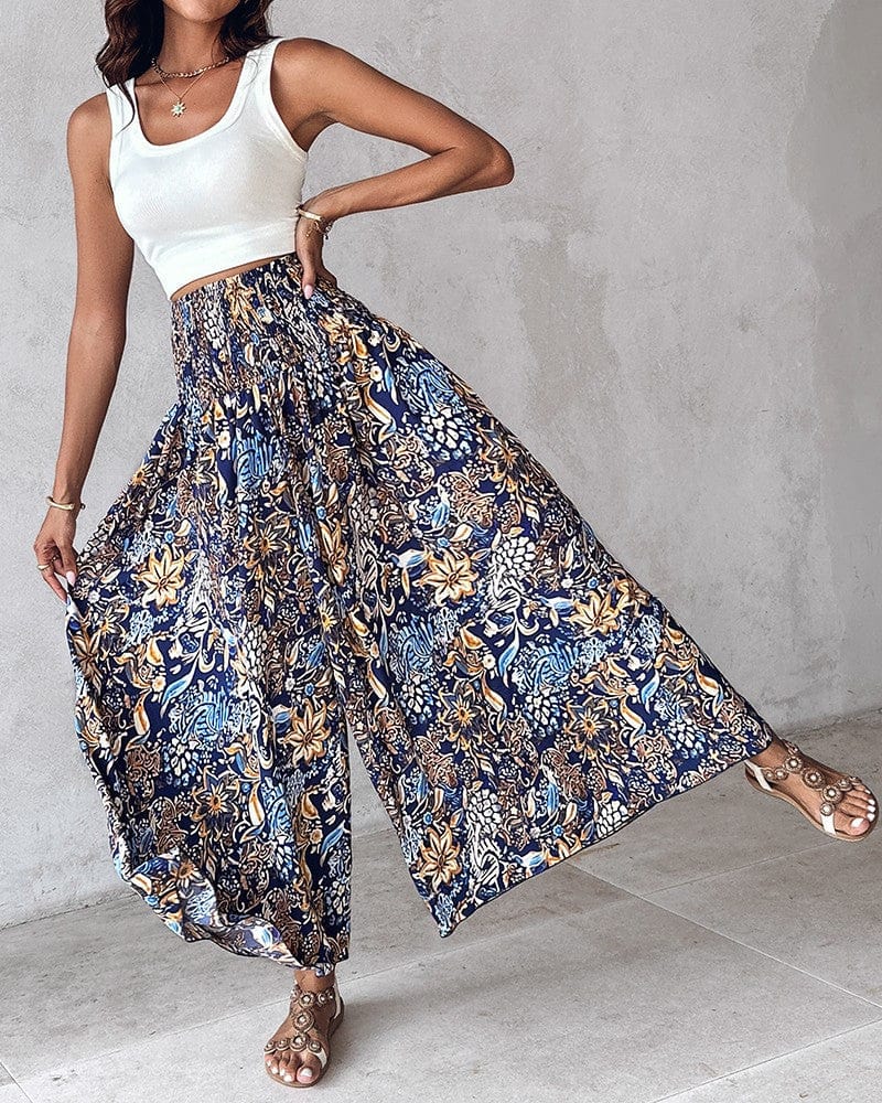 Gabi - Elegante Blumenhose
