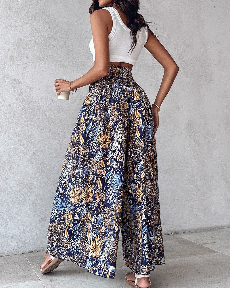 Gabi - Elegante Blumenhose