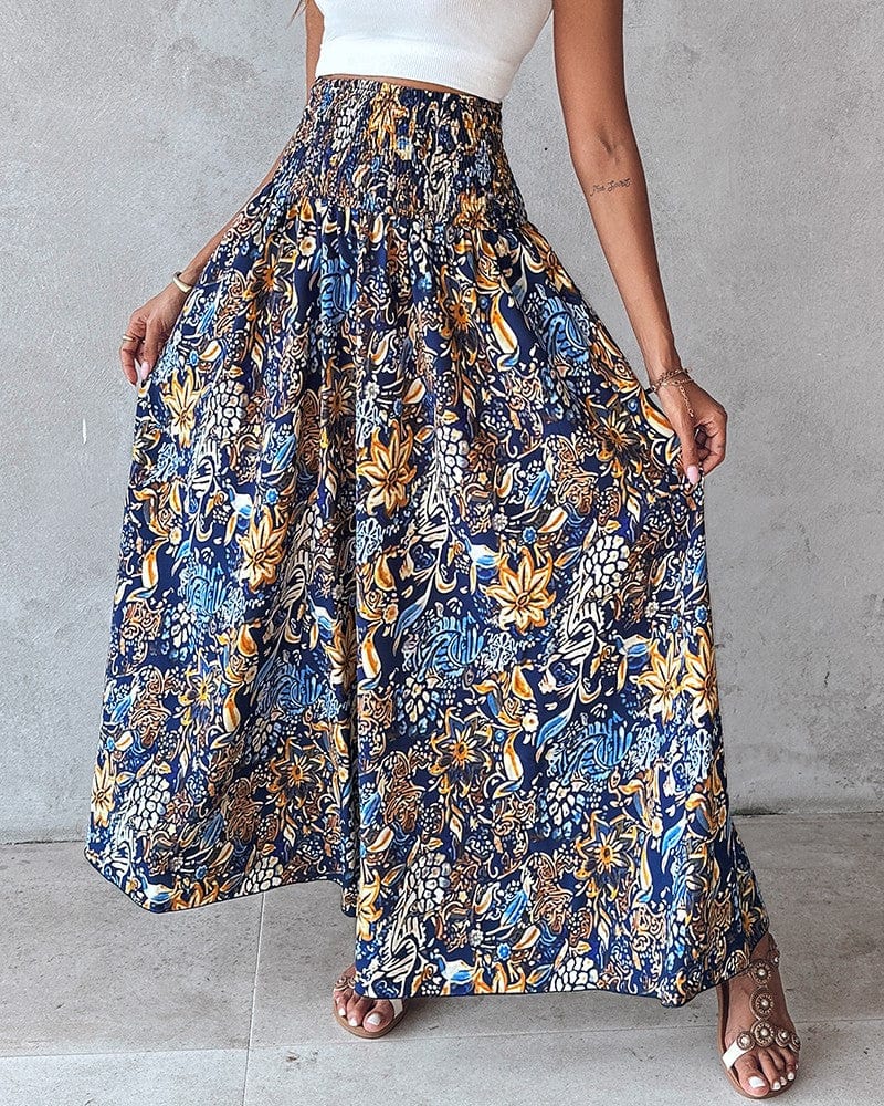 Gabi - Elegante Blumenhose