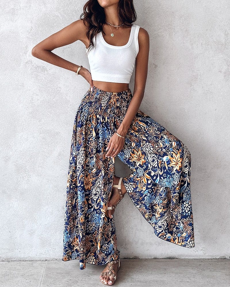 Gabi - Elegante Blumenhose