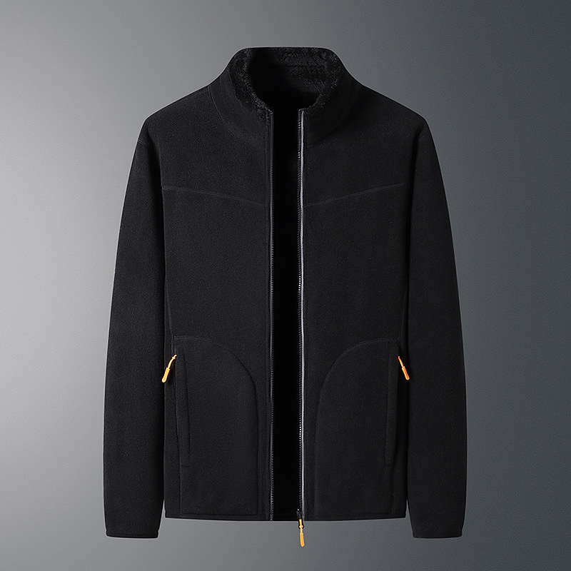 Kelsey - Kuschelige Fleece-Strickjacke mit langen Ärmeln für Herbst und Winter für Unisex