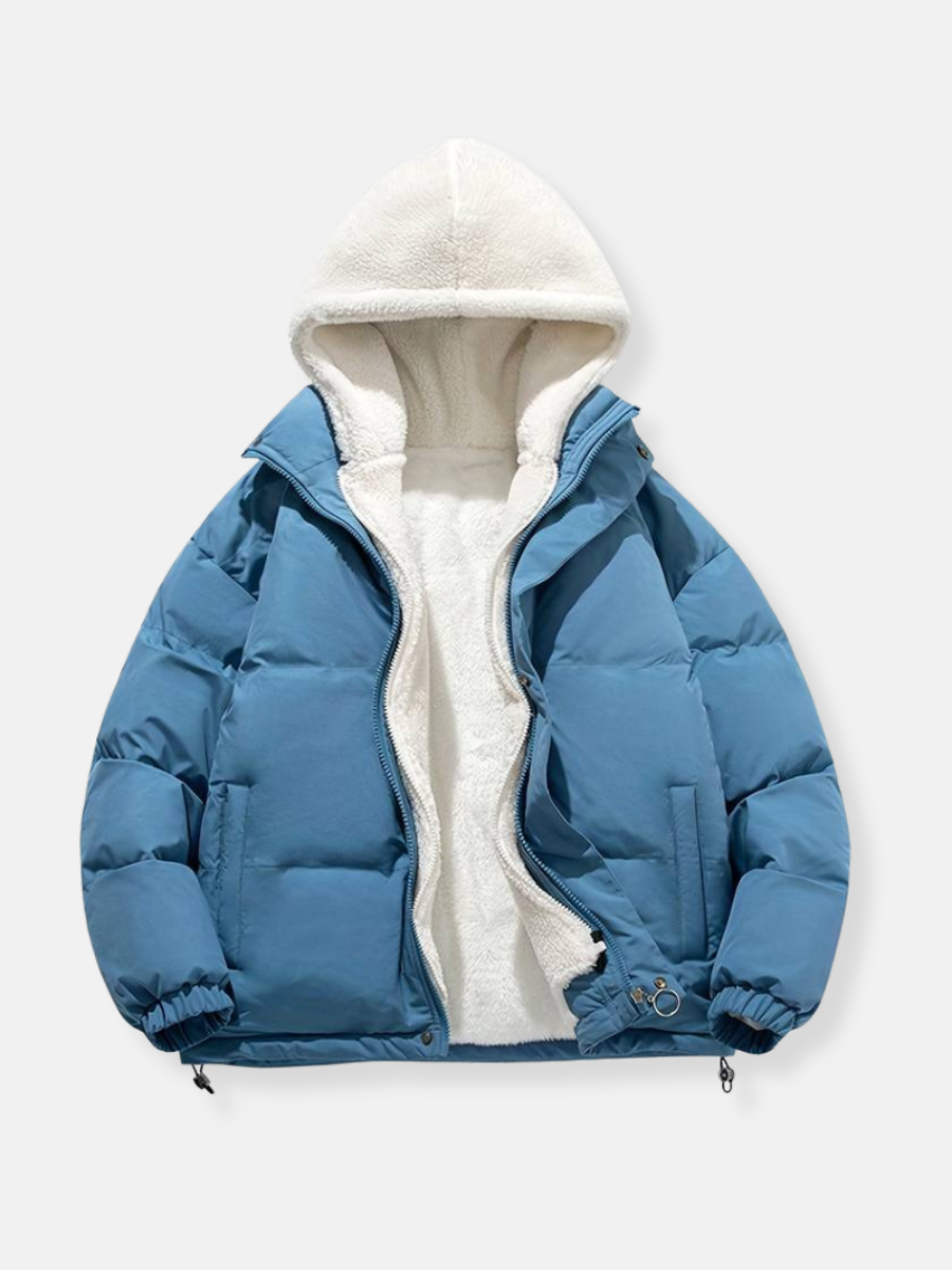 Marleisha | Warme Reißverschluss-Winterjacke