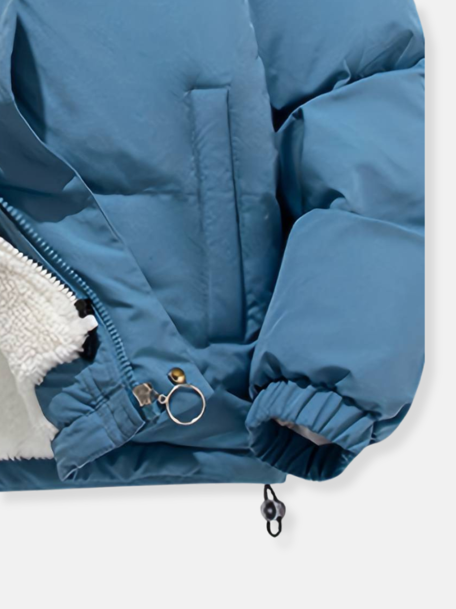 Marleisha | Warme Reißverschluss-Winterjacke