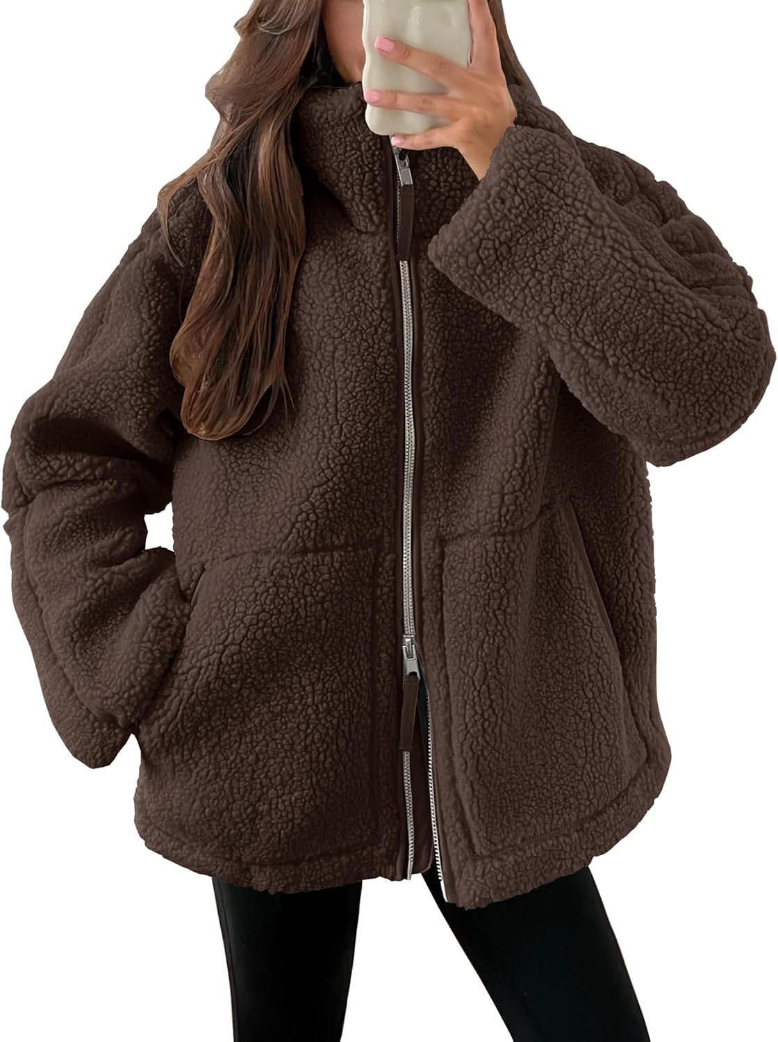 Wilmara | Fleece-Winterjacke mit Kragen