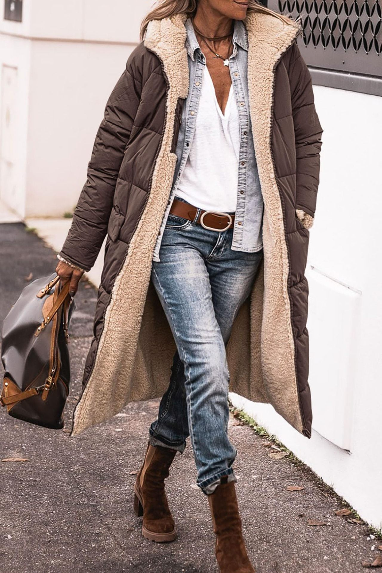 Marlenne | Eleganter und bequemer Wendeumhang