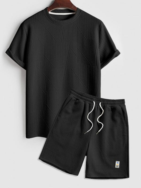Matthias - Set aus Hemd und Shorts in Übergröße