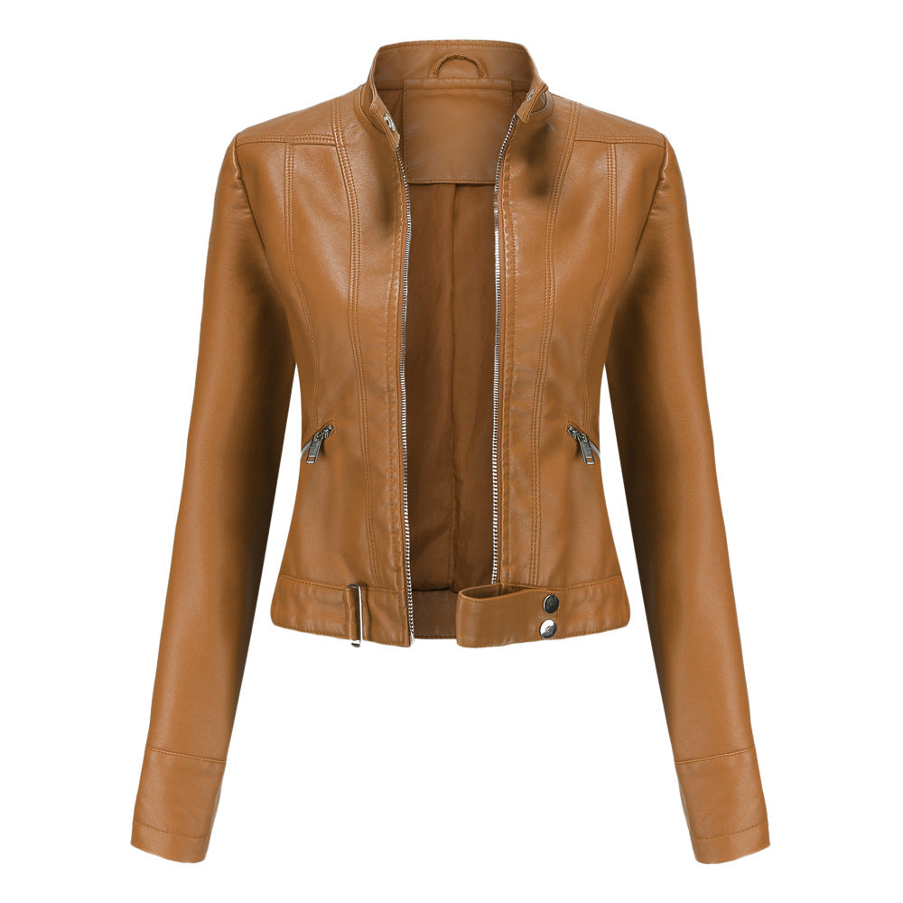 Hannelore- Elegante Lederjacke,