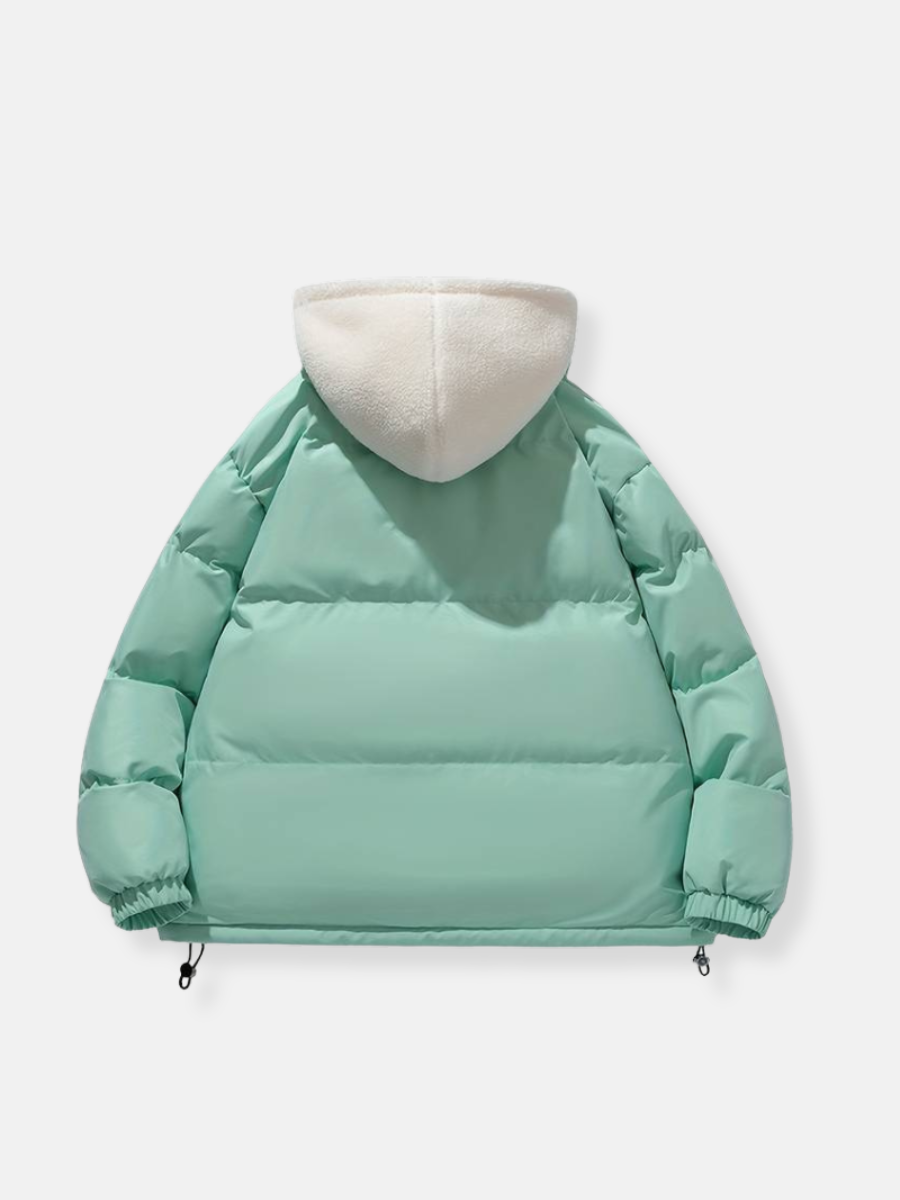 Marleisha | Warme Reißverschluss-Winterjacke