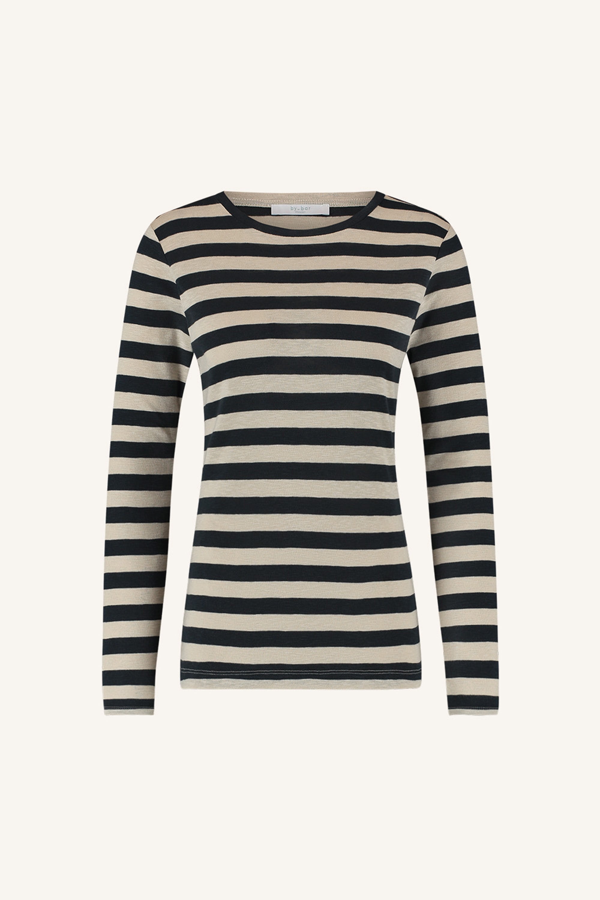 Odelith | Gestreiftes Damen Langarmshirt