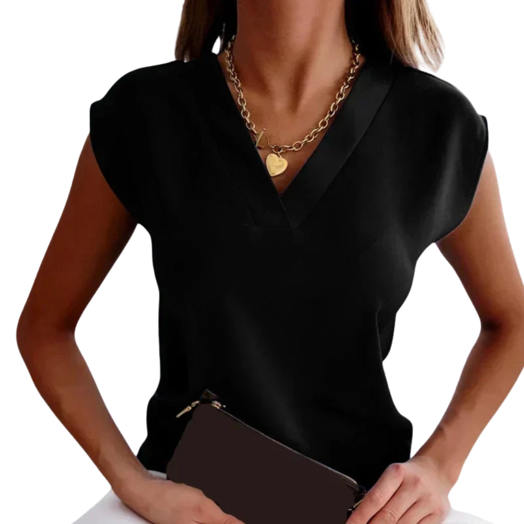 Ärmellose Bluse für Damen