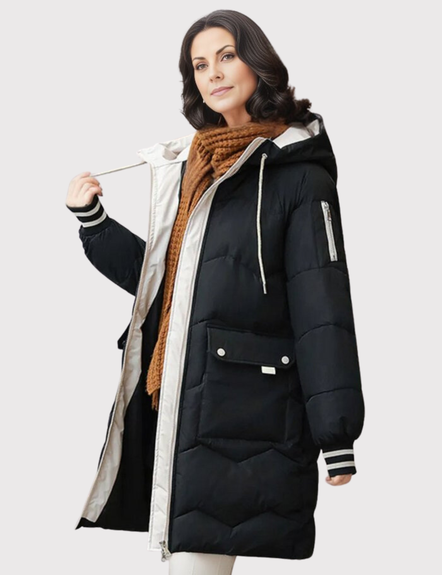 Helisent | Stilvoller lässiger Winter Daunenparka für Frauen