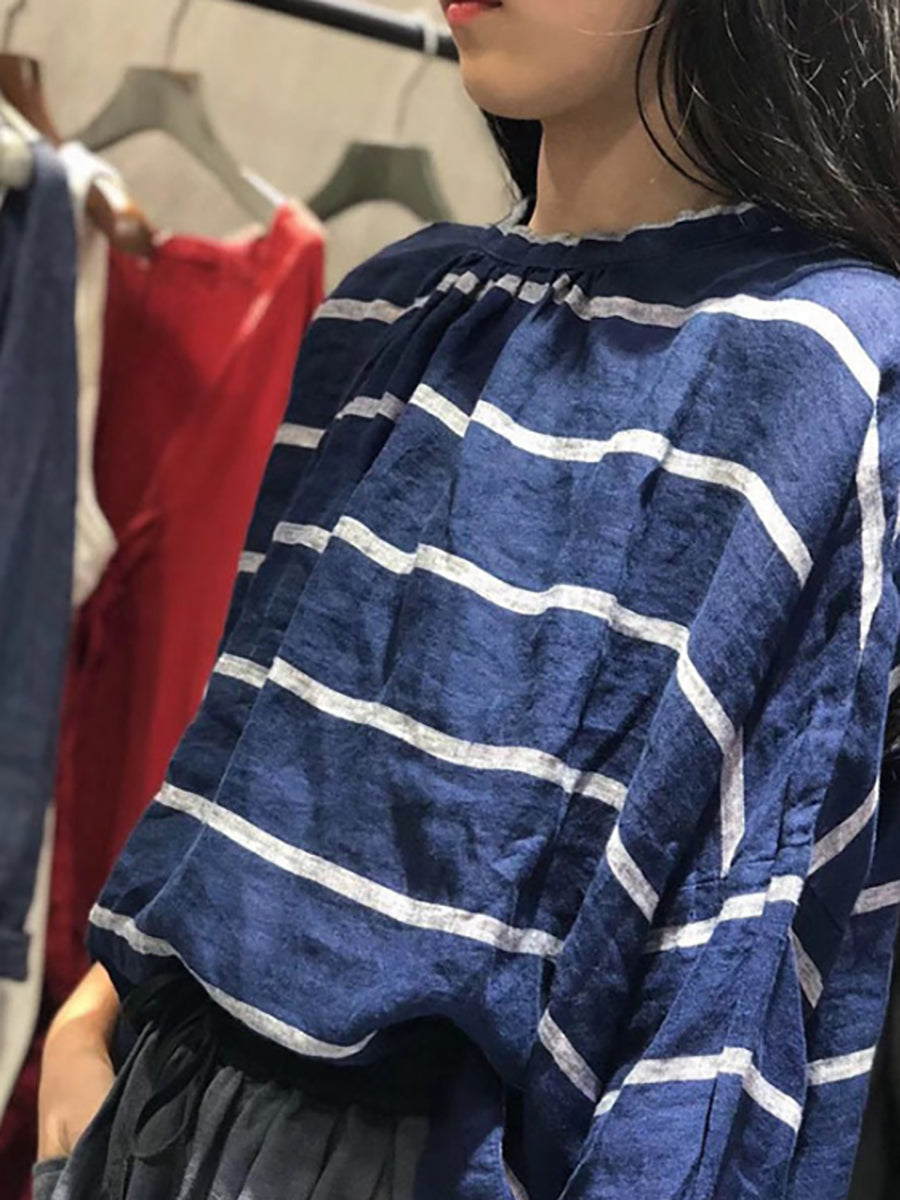 Lluvia| Plus Size Lose Langarm-Shirt