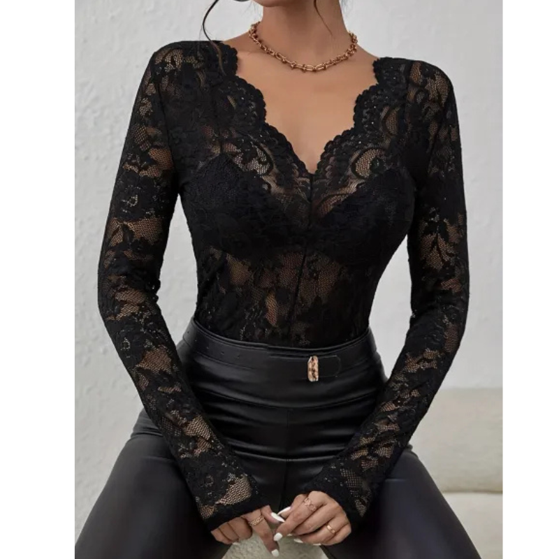 Spitzen-Top für Damen