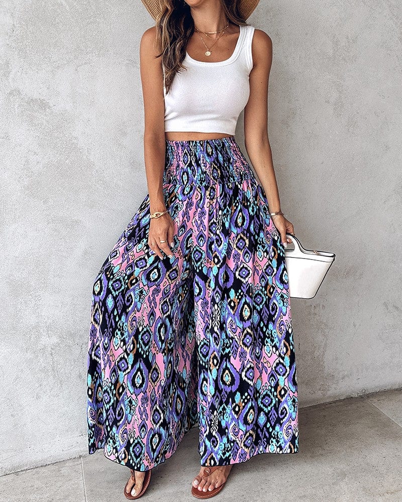 Gabi - Elegante Blumenhose