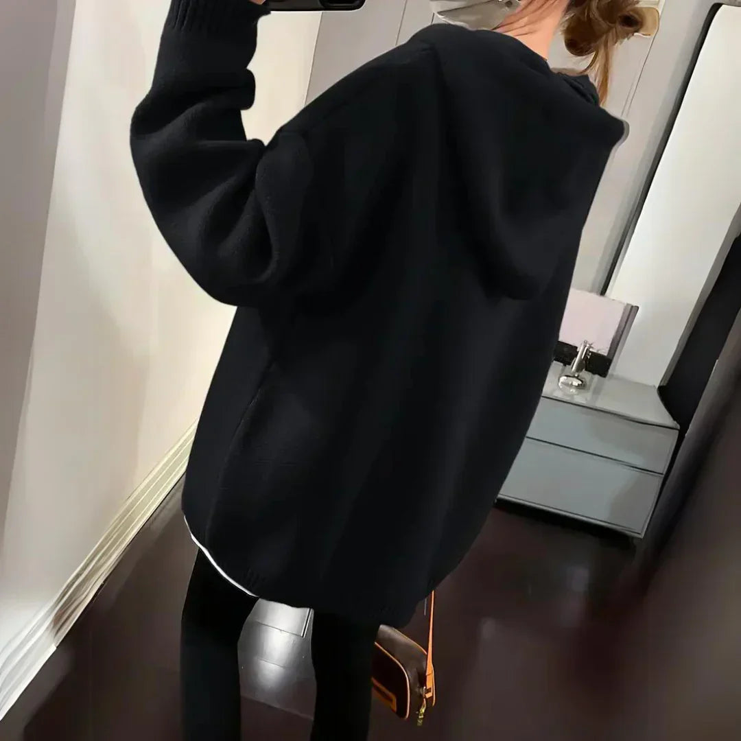 Rollande | Moderner Hoodie in Übergröße für Frauen