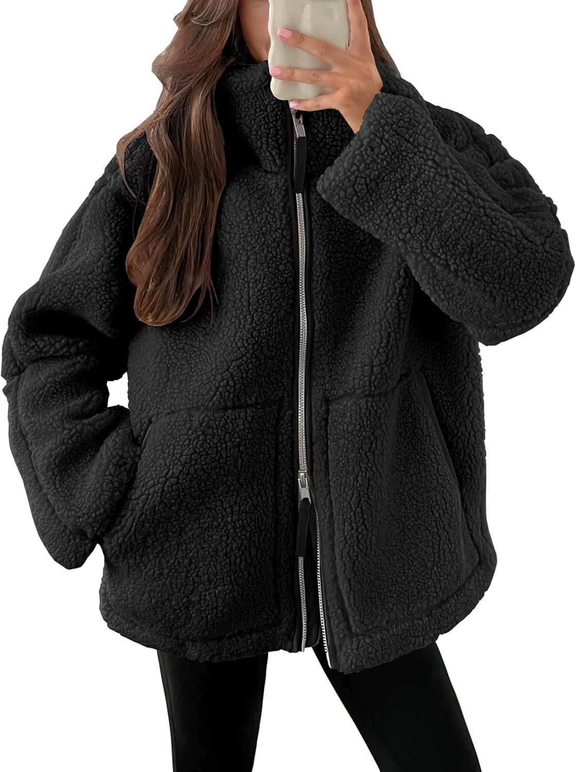 Wilmara | Fleece-Winterjacke mit Kragen