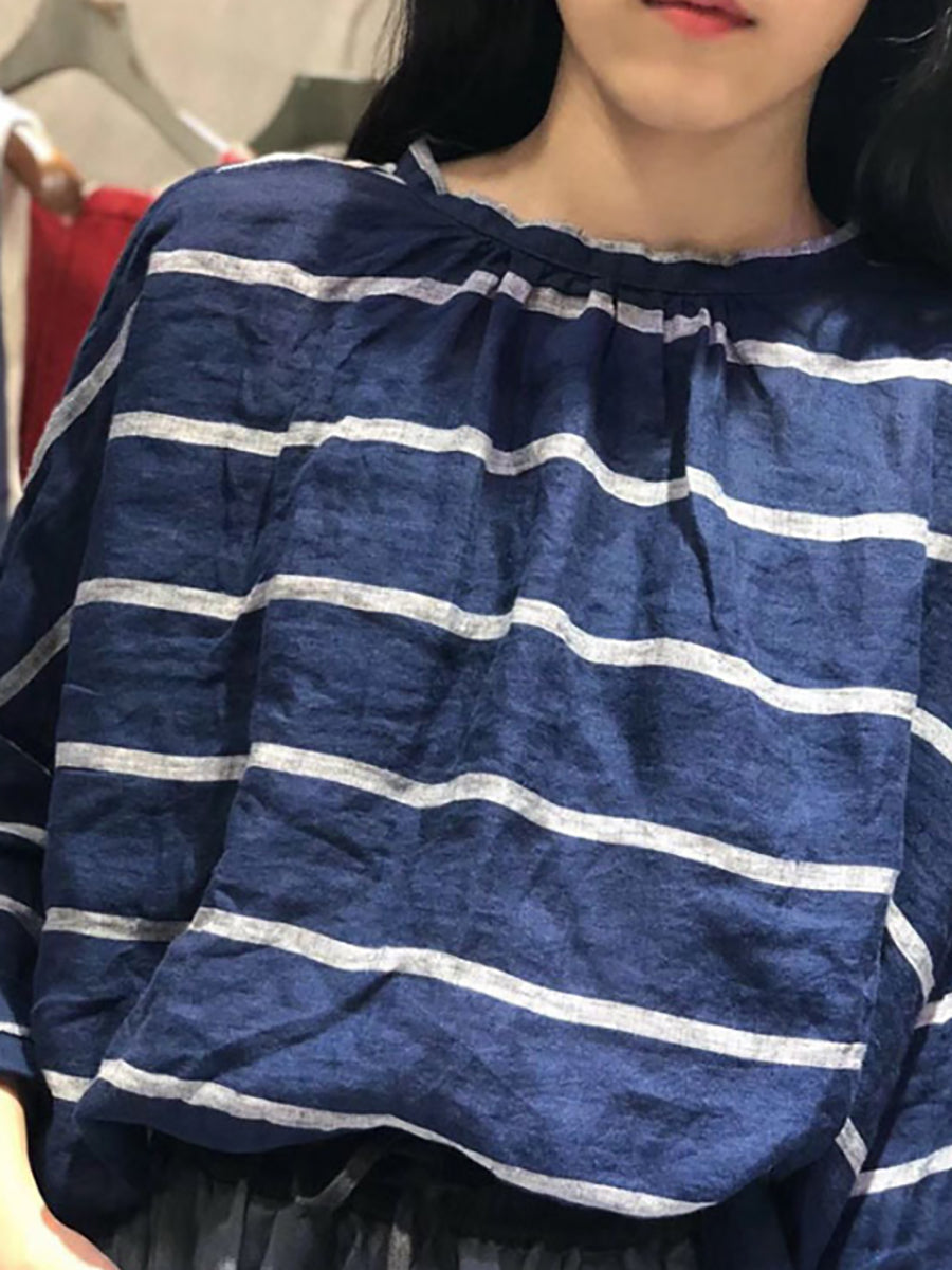 Lluvia| Plus Size Lose Langarm-Shirt