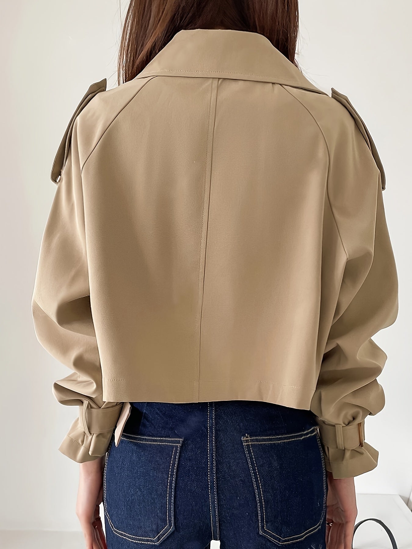 Eve – Eleganter und Schicker Khaki Trenchcoat für Damen