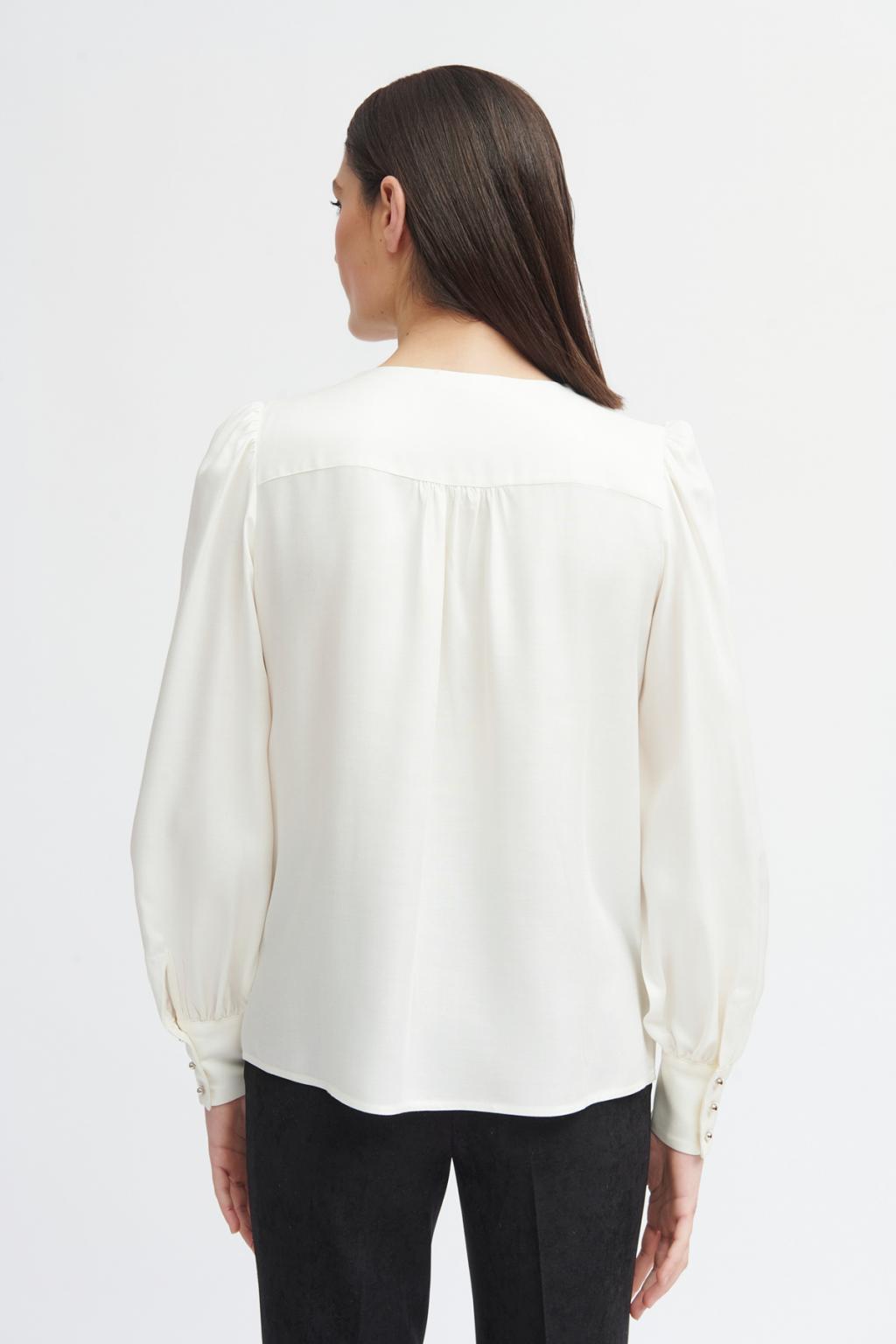 Alarice | Elegante natürliche Bluse
