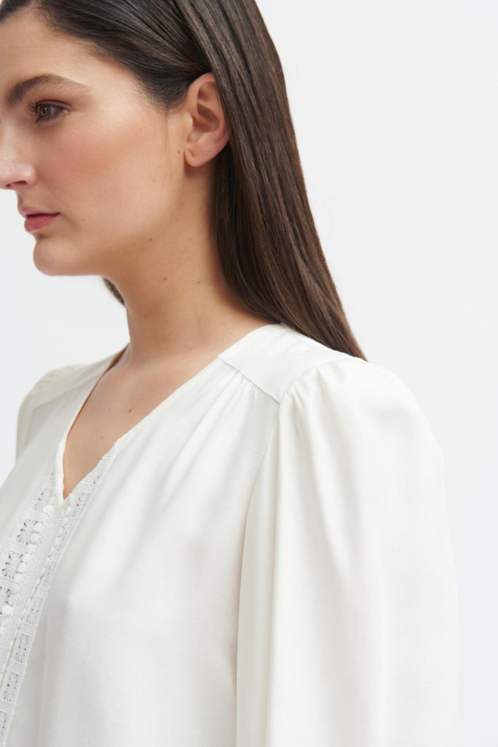 Alarice | Elegante natürliche Bluse