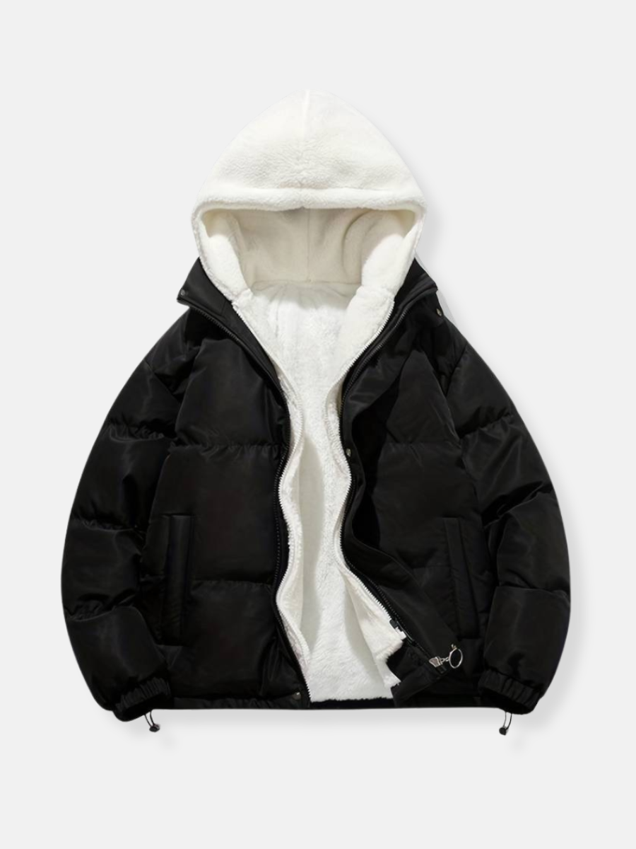Marleisha | Warme Reißverschluss-Winterjacke