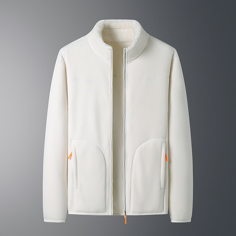 Kelsey - Kuschelige Fleece-Strickjacke mit langen Ärmeln für Herbst und Winter für Unisex