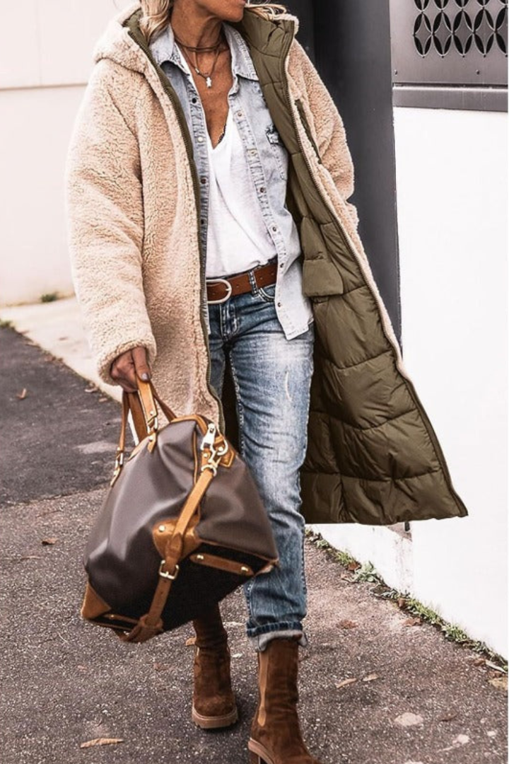 Marlenne | Eleganter und bequemer Wendeumhang