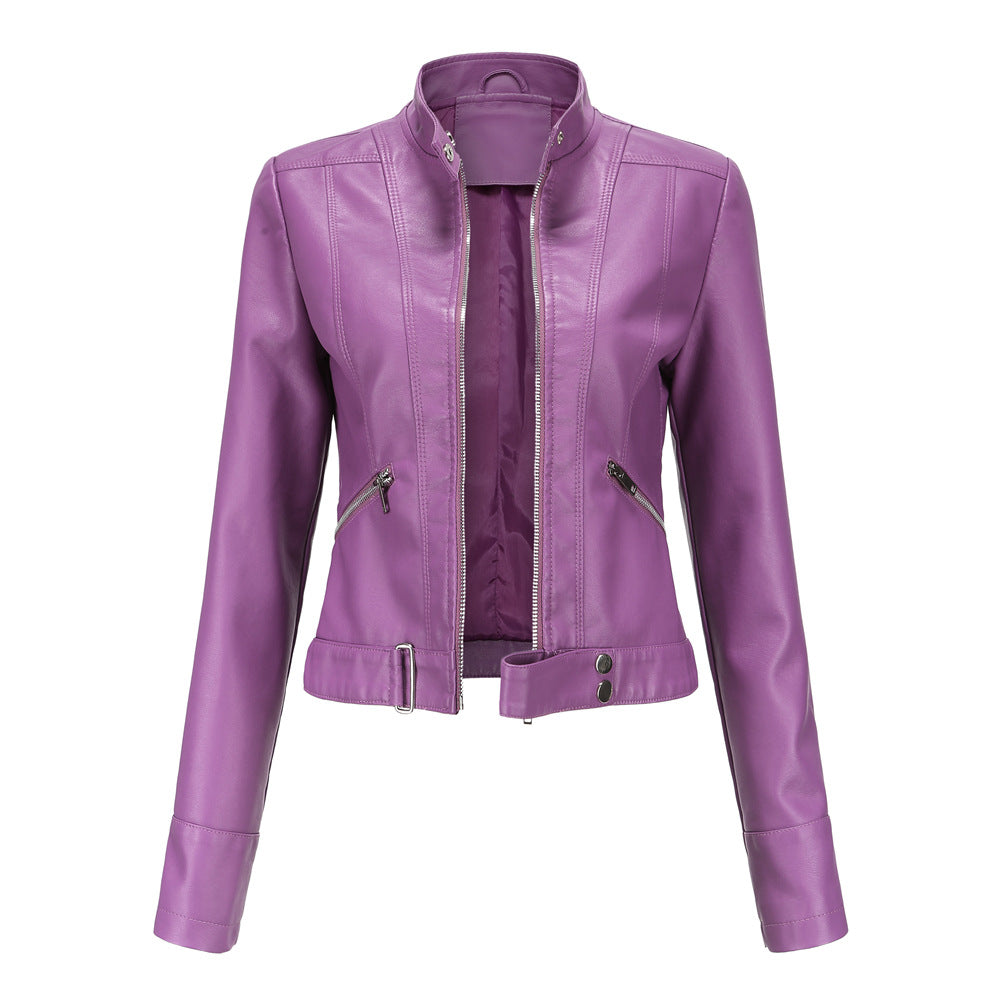 Hannelore- Elegante Lederjacke,