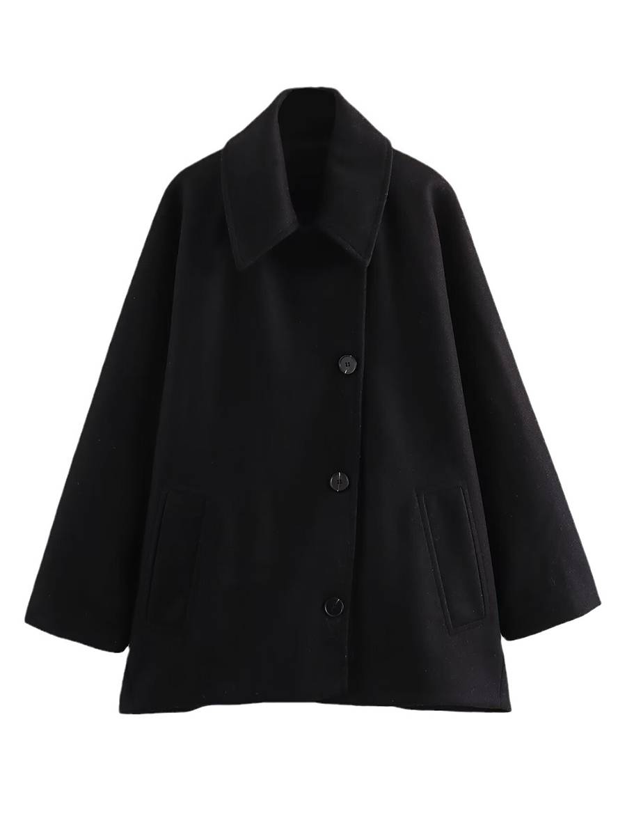 Geua | Frau elegante lässige übergroße Jacke