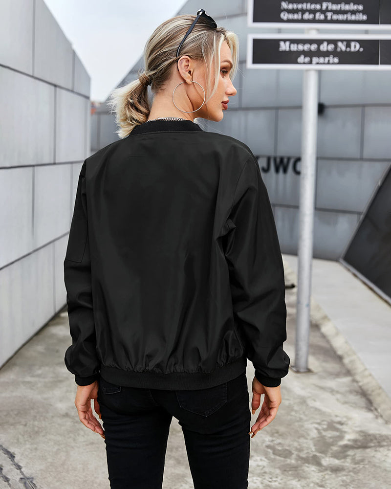 Inge - Bomberjacke mit Reißverschluss