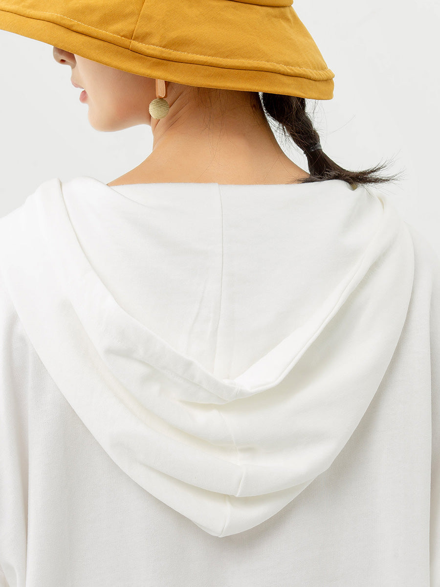 Darshana | Sweatshirt mit Kapuze aus Baumwolle für den Frühling