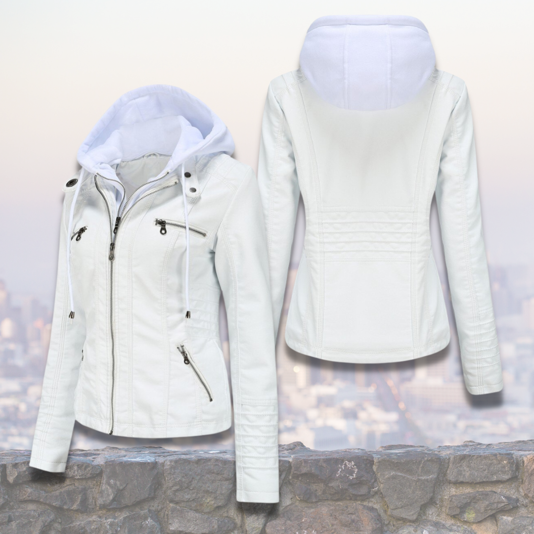 Suhayra- Bequeme Lederjacke für Frauen