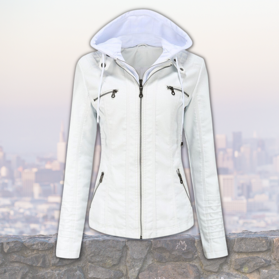 Suhayra- Bequeme Lederjacke für Frauen