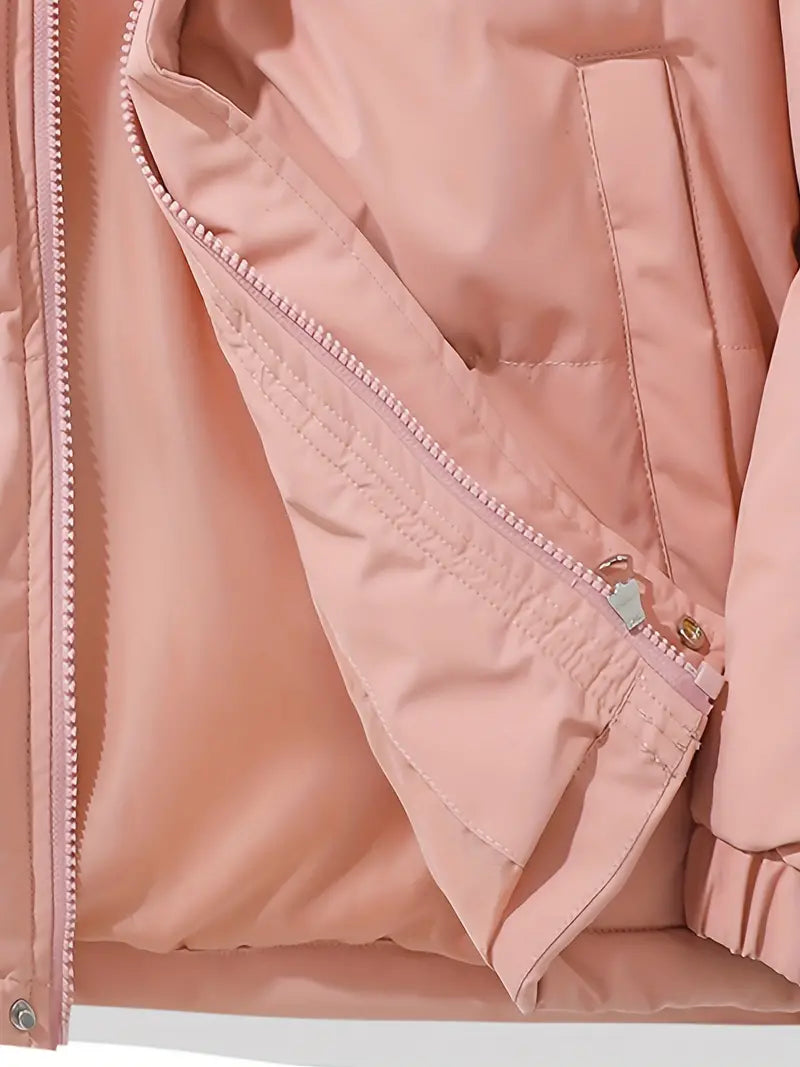 Maylah | Lässige Kapuzen Jacke Mit Reißverschluss