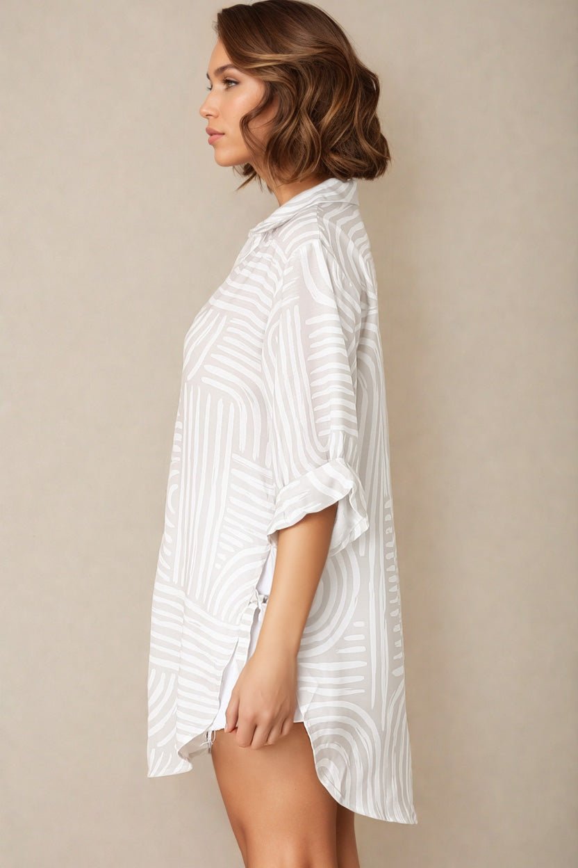 Isabetta | Oversize-Leinenhemd für Damen