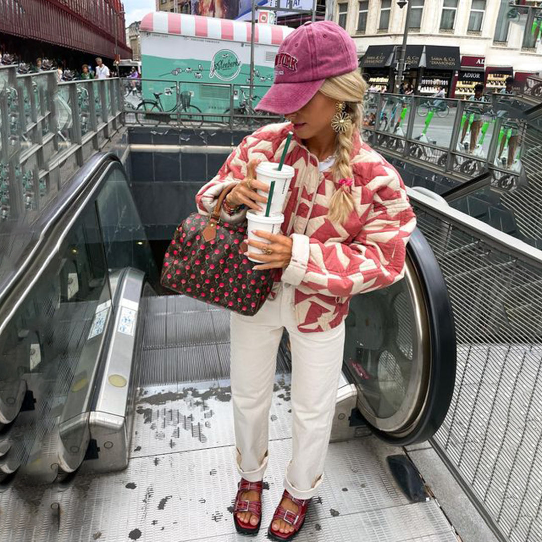 Isolde - Modische Bedruckte Jacke