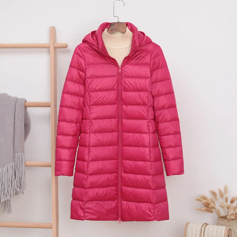 Helena – Leichte Damen-Winterjacke mit Abnehmbarer Kapuze