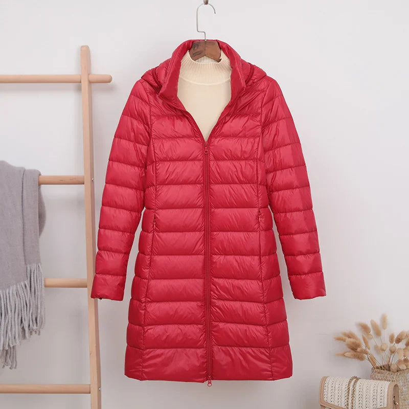 Helena – Leichte Damen-Winterjacke mit Abnehmbarer Kapuze