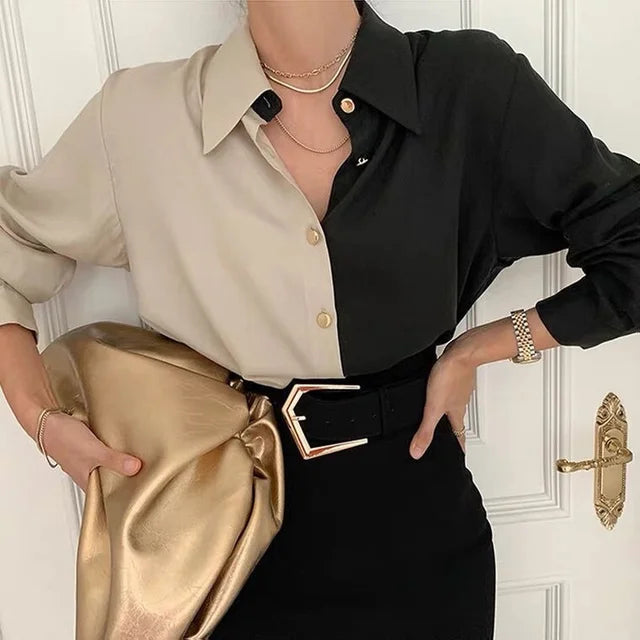 Ericka – Elegante und Vintage-Bluse für Damen
