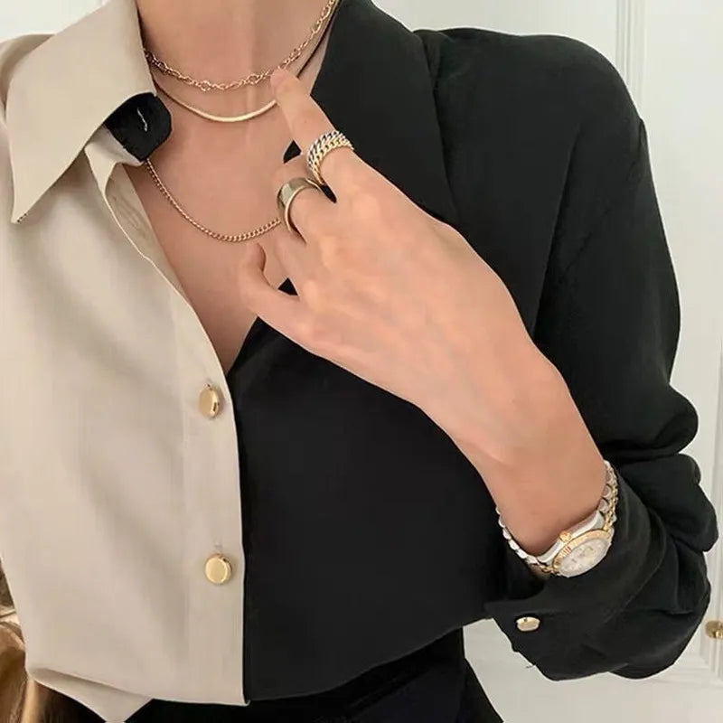 Ericka – Elegante und Vintage-Bluse für Damen